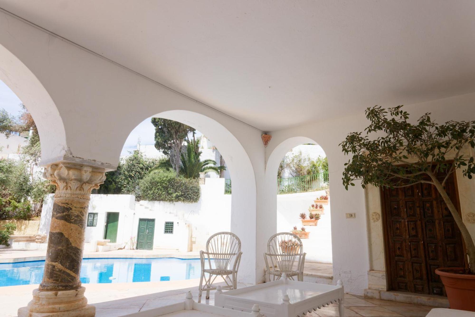 Lella Zohra, Studio Avec Piscine A Sidi Bou Said Exterior foto