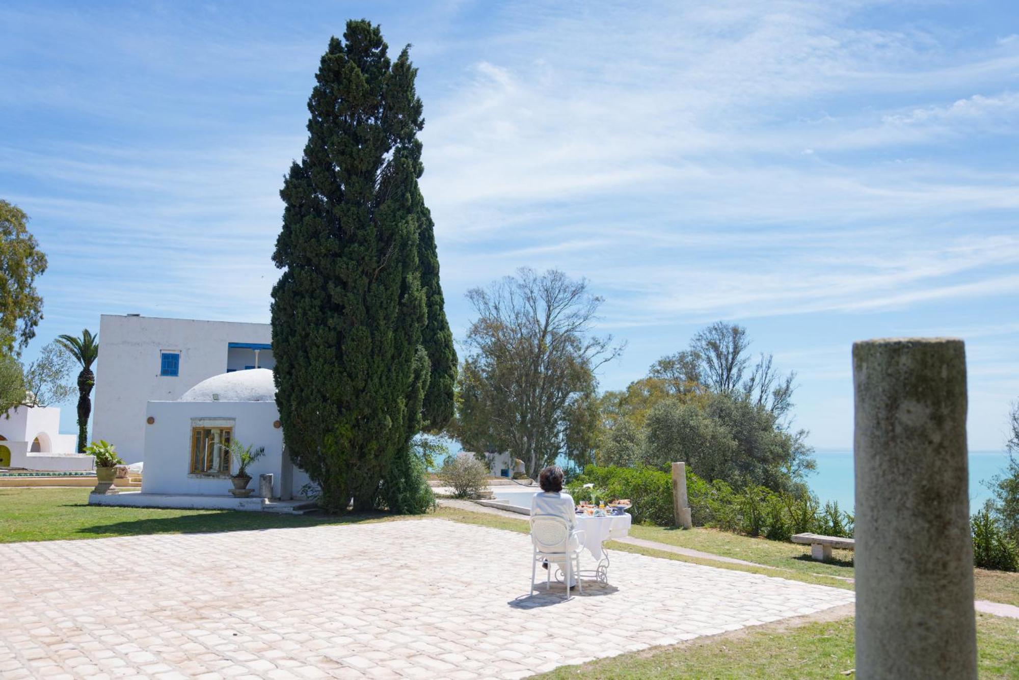 Lella Zohra, Studio Avec Piscine A Sidi Bou Said Exterior foto